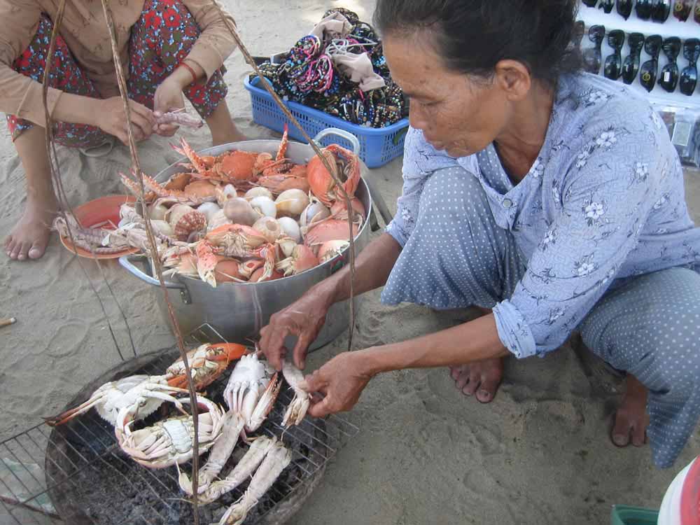 Fresh seafood