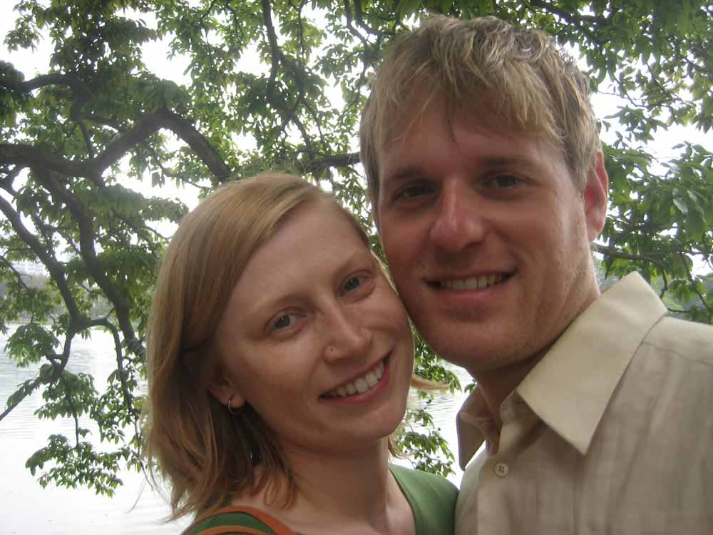 Us at Hoan Kiem Lake
