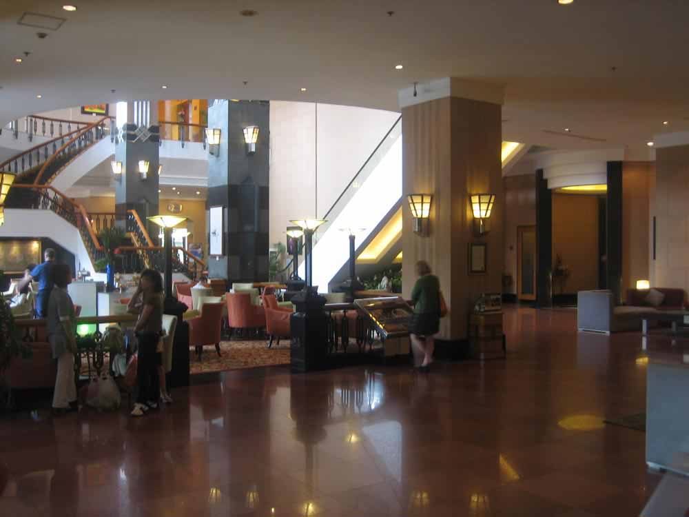 Melia hotel lobby