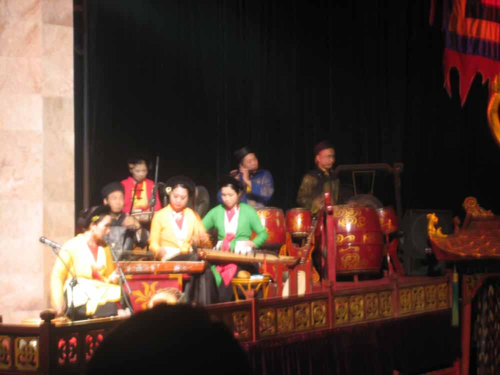 Performers at the Puppet Theater
